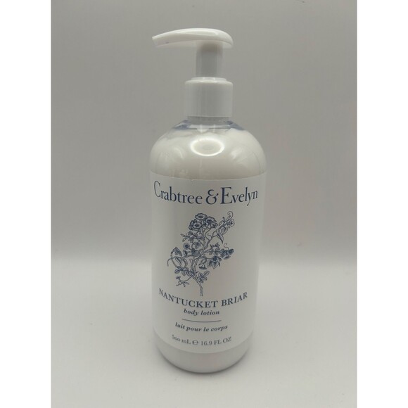 Crabtree & Evelyn Nantucket Briar Body Lotion (2), Hand Cream and Hand Soap Set - Picture 3 of 7